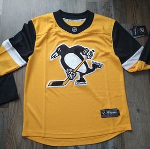 Large NHL Fanatics Pittsburgh Penguins Alternate Gold Jersey Men's